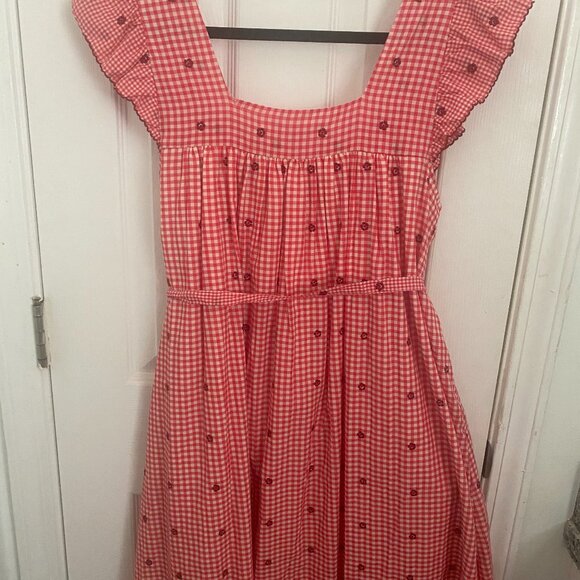 Christy Dawn dress in Ruby Picnic - Size Medium - Picture 4 of 5